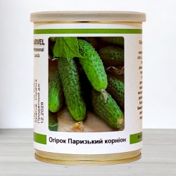Насіння огірка Паризький Корнішон, (Україна), 100 г (банку)